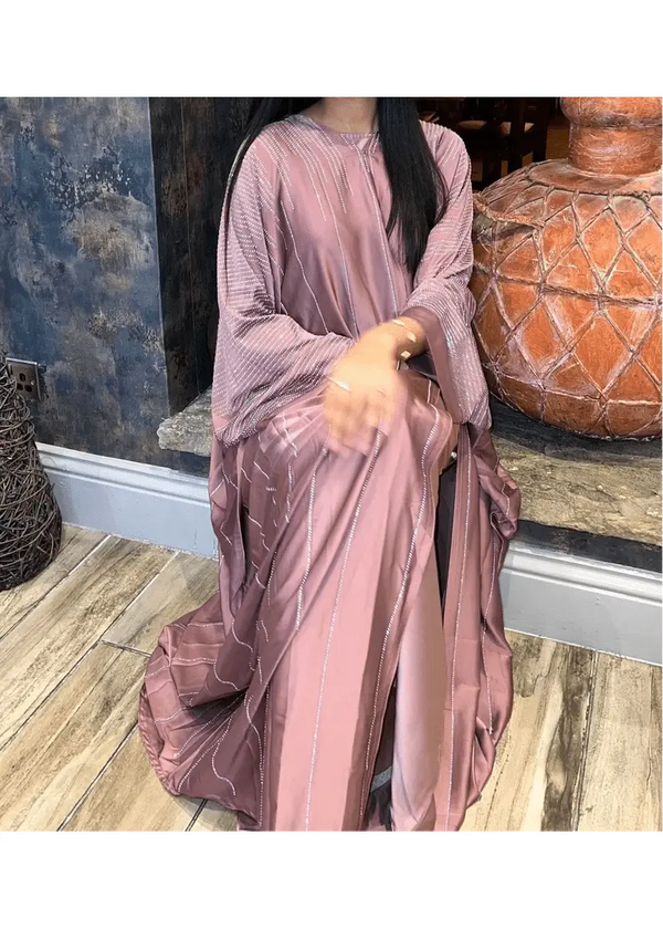 HAIRA PINK ABAYA ONLINE