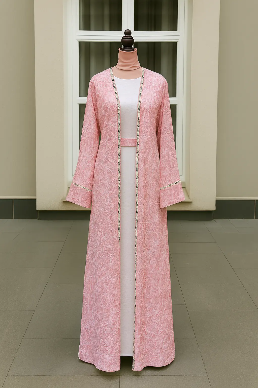 PINK PRINCESS ABAYA & HIJAB SET - ABAYA ONLINE