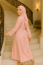 PINK PRINCESS ABAYA & HIJAB SET