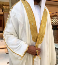 ROYAL WHITE BISHT ABAYA ONLINE