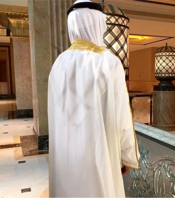 ROYAL WHITE BISHT ABAYA ONLINE