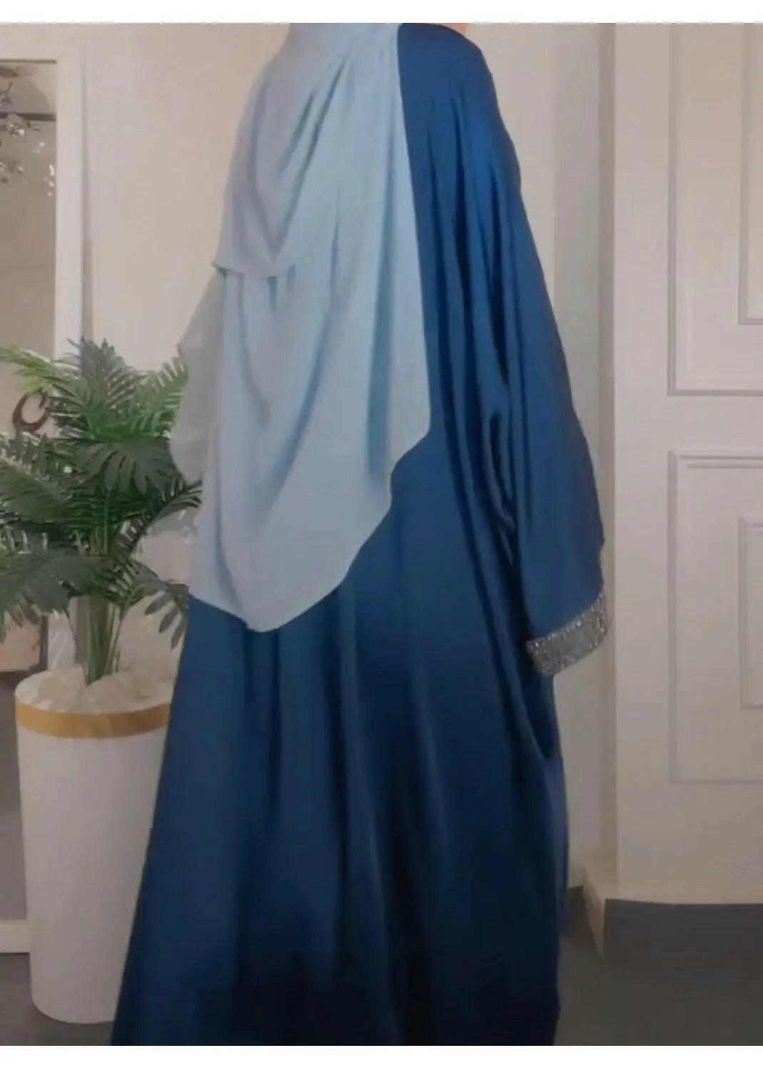 ROYAL BLUE ABAYA ONLINE