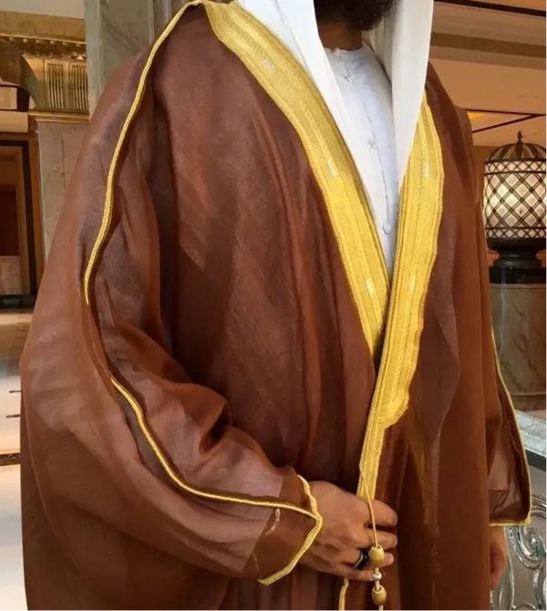 ROYAL BROWN BISHT ABAYA ONLINE