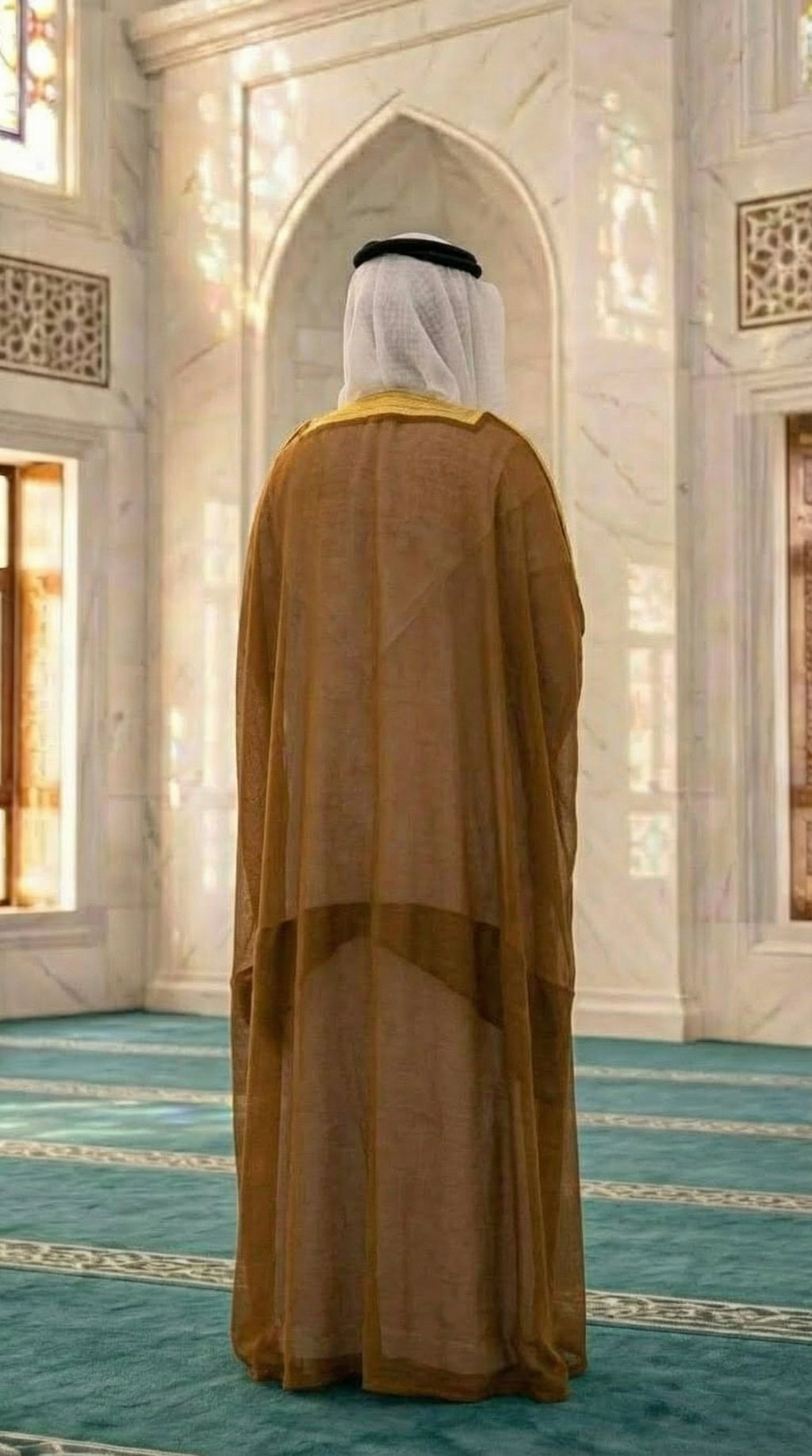 ROYAL BROWN BISHT