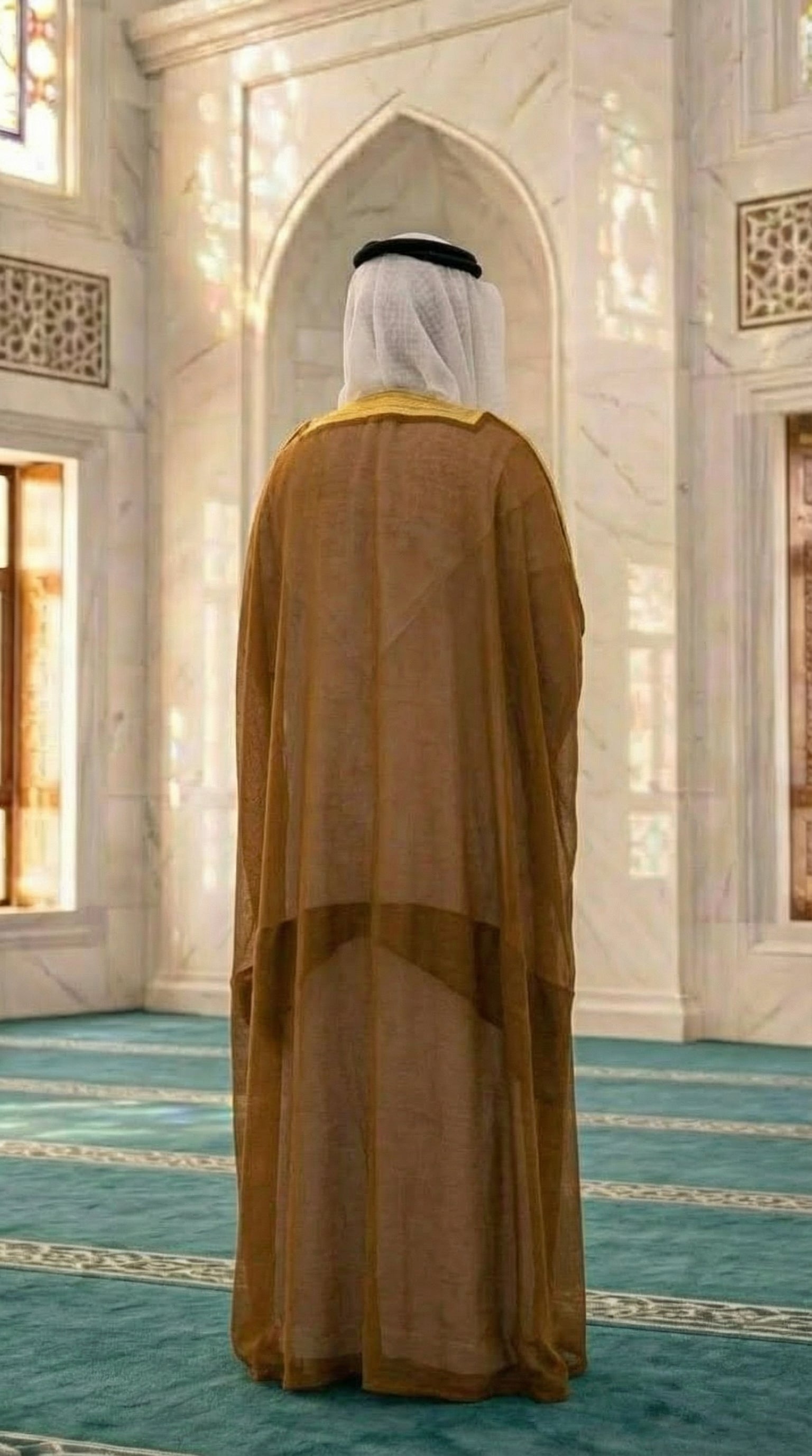 ROYAL BROWN BISHT