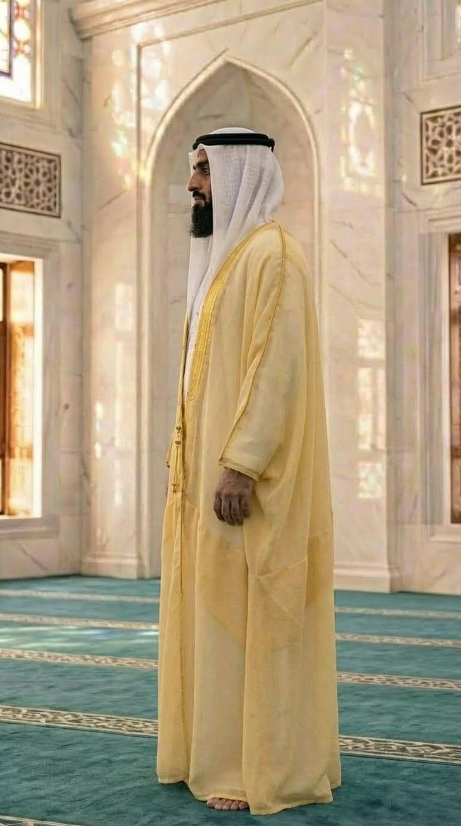 ROYAL YELLOW BISHT
