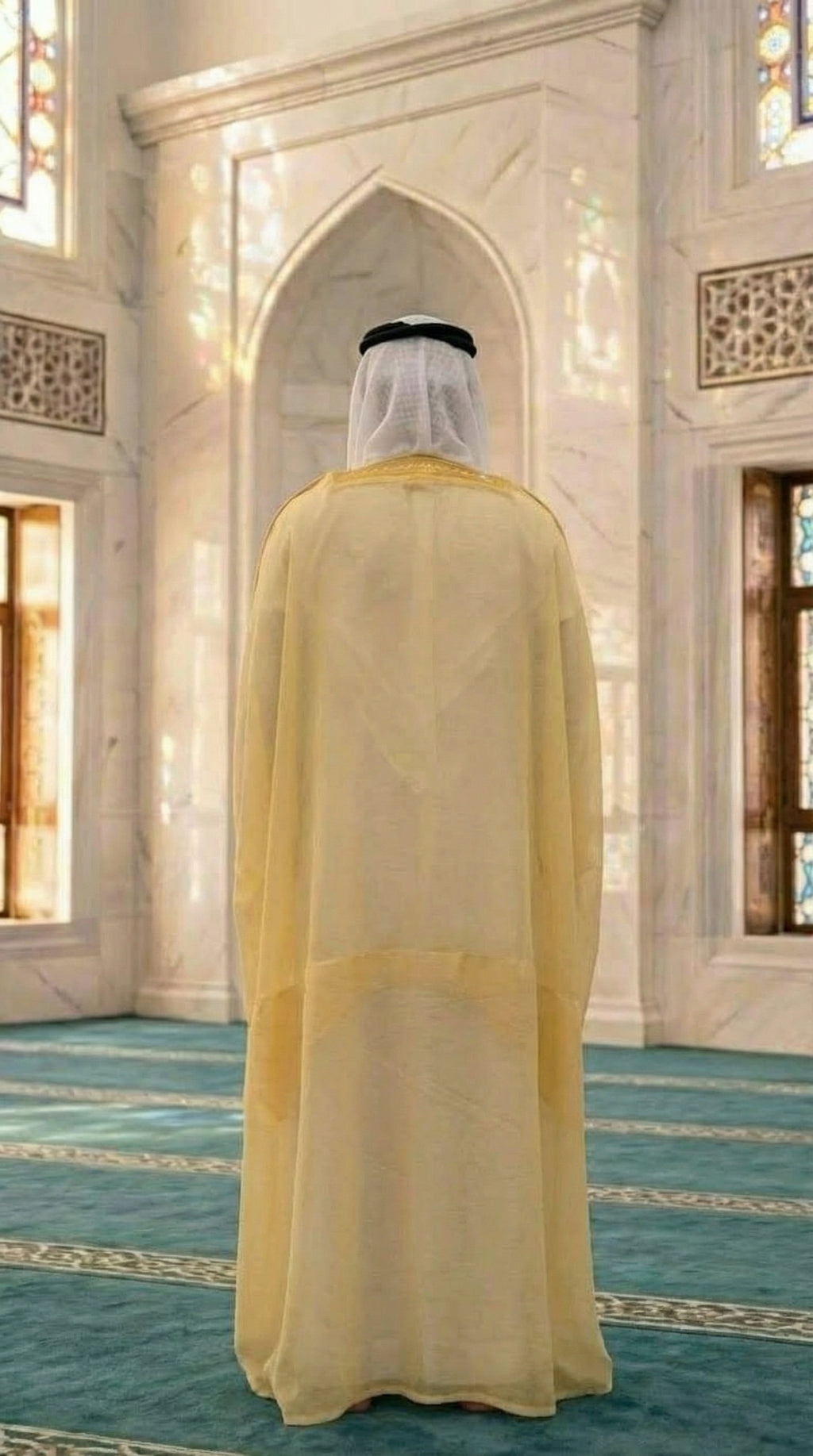 ROYAL YELLOW BISHT