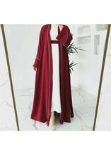 SHAA BURGUNDY ABAYA ONLINE