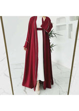 SHAA BURGUNDY ABAYA ONLINE