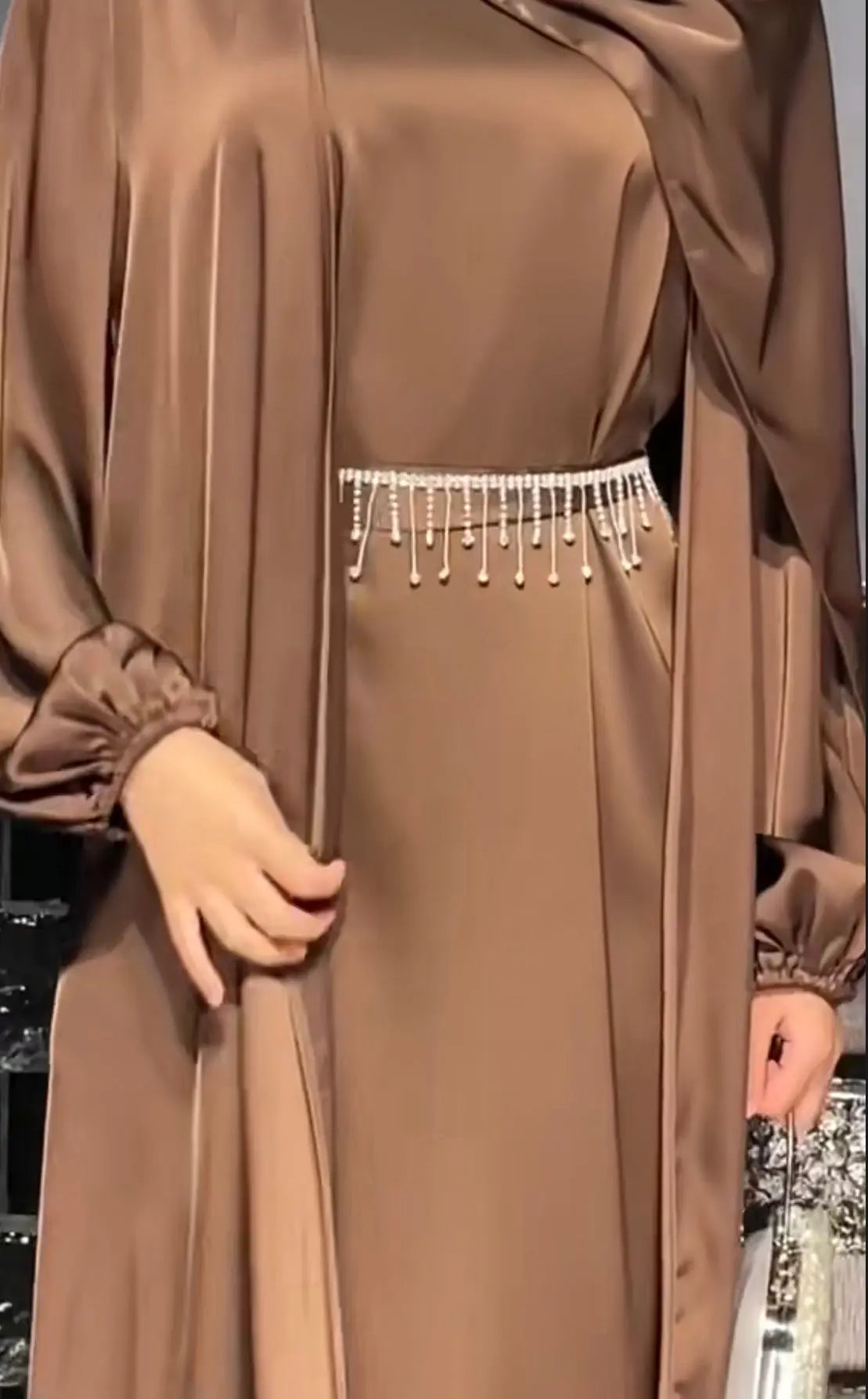 Classic Brown Abaya | Modest Everyday Wear for Women | Abaya-online.com