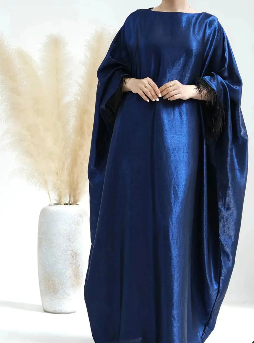BASHIRA BLUE ABAYA ONLINE