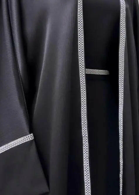 SUBTLE BLACK ABAYA ONLINE