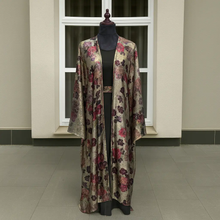 VELVET FLOWERS ABAYA & HIJAB SET - ABAYA ONLINE