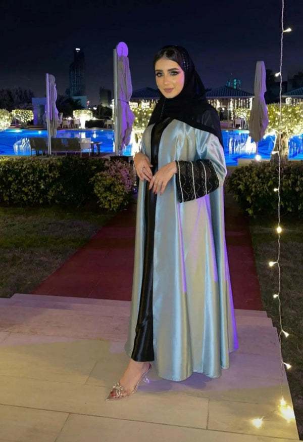 ZARA BLUE ABAYA ONLINE